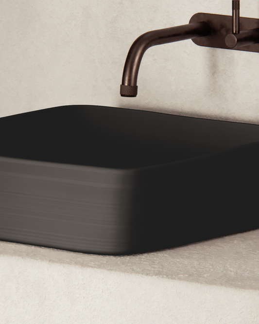 Cast basin - Charcoal