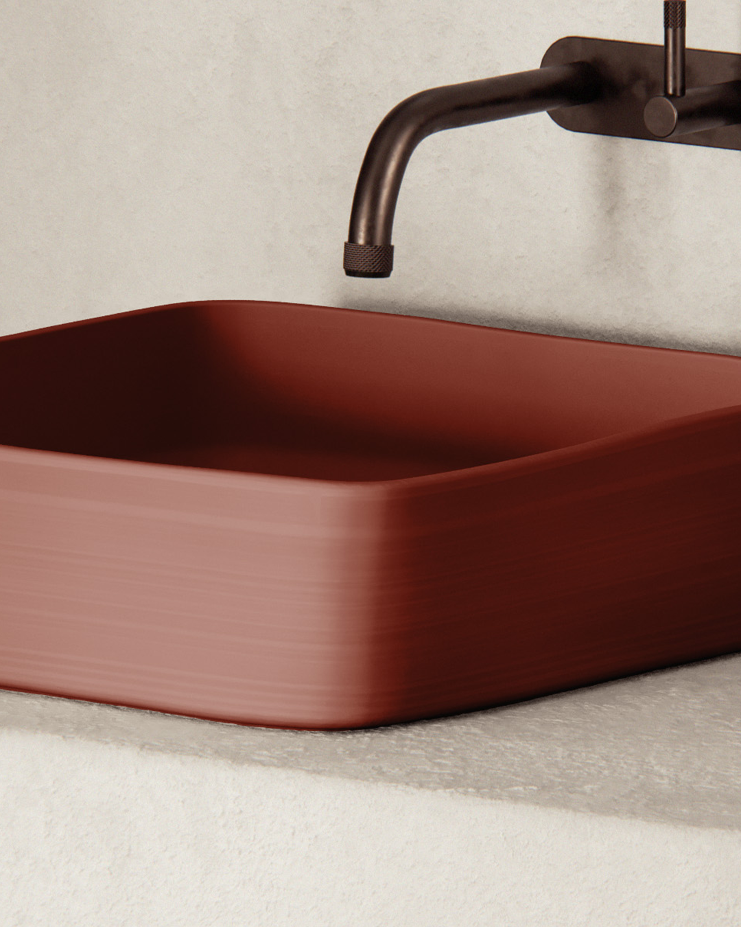Cast basin - Clay