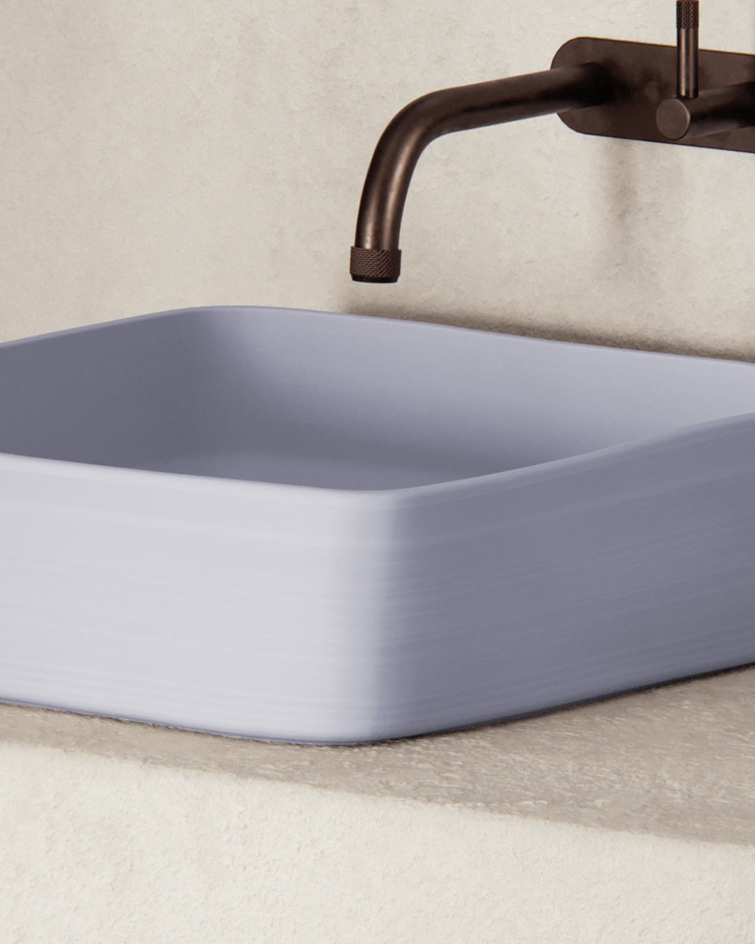 Cast basin - Lilac
