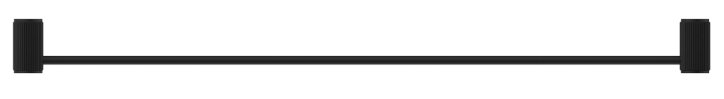 Mica Fluted Single Towel Rail