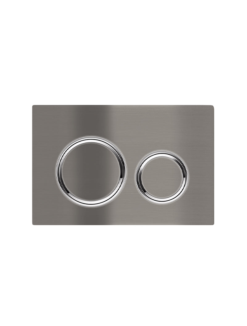 Meir Sigma 21 Dual Flush Plates to suit Geberit - Shadow Gunmetal