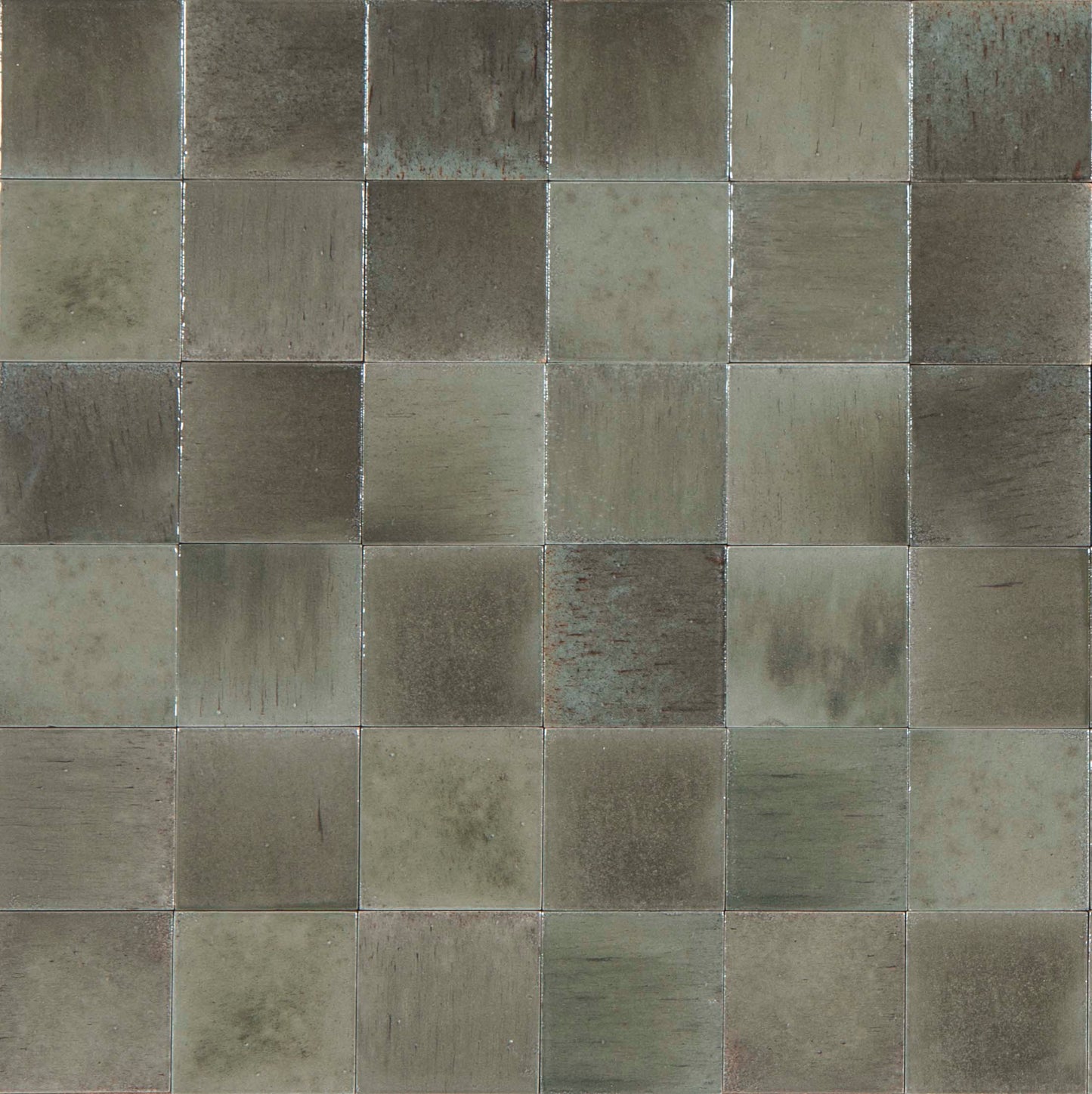 Glaze Grigio Charcoal Gloss Square