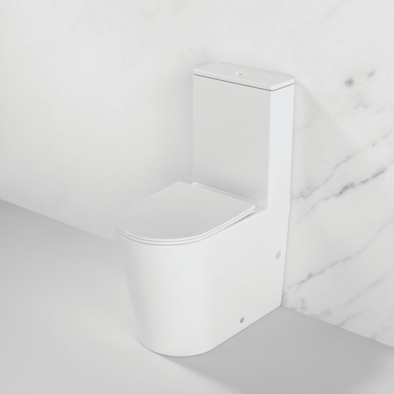 Azaria Gloss White + Geberit Cistern
