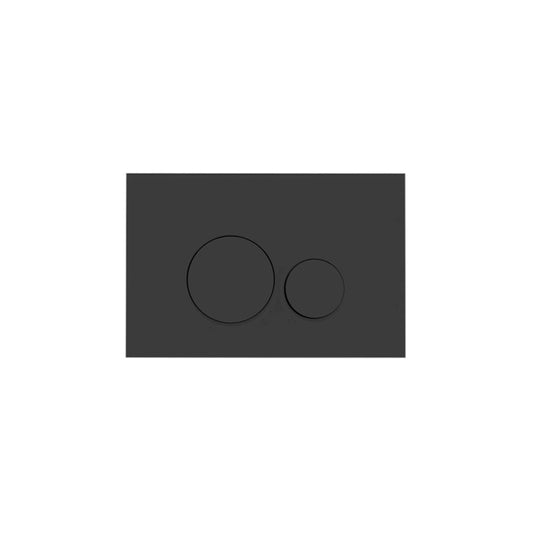 NEW YORK Dual Flush Plate ABS Matte Black