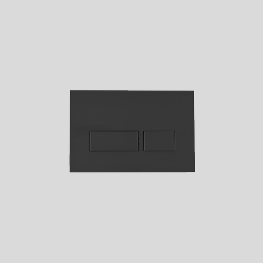 NAUTICA Dual Flush Plate ABS Matte Black