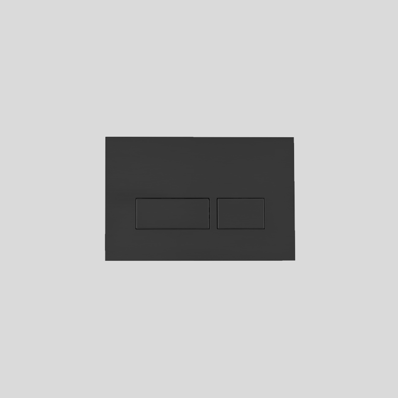 NAUTICA Dual Flush Plate ABS Matte Black