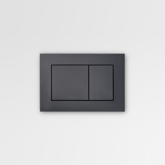 CITI Dual Flush Plate Matte Black 