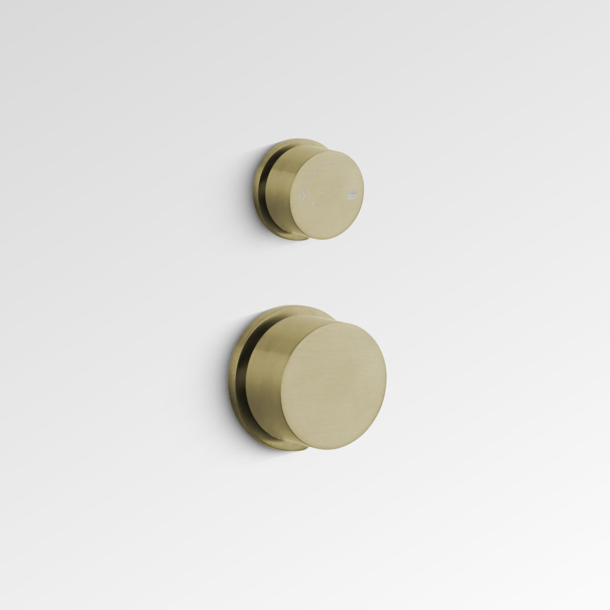 ELEMENT Progressive Shower Diverter Mixer Brushed Brass