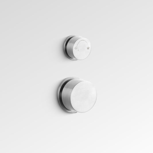 ELEMENT Progressive Shower Diverter Mixer Brushed Nickel 