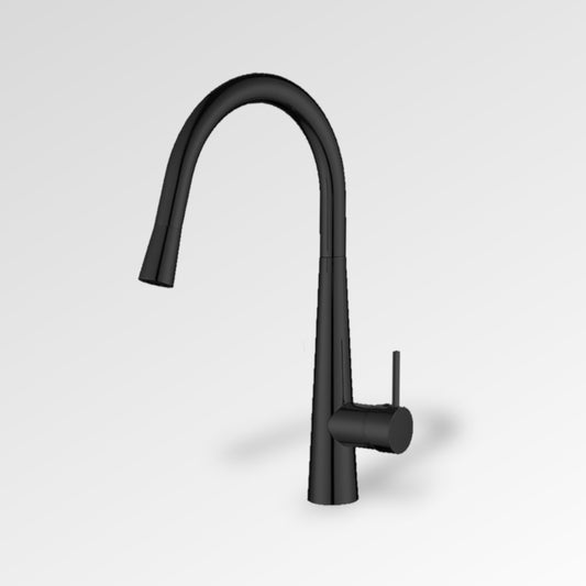 ELEMENT Pull Out Kitchen Mixer Matte Black