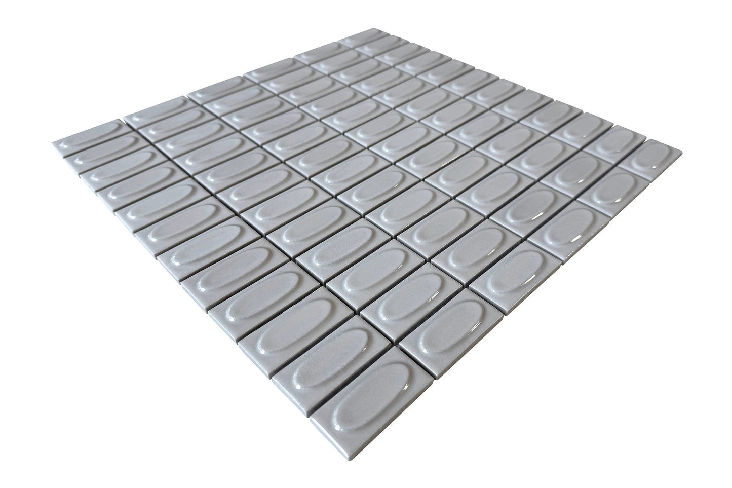 Ornamental Oval Gloss Mosaic