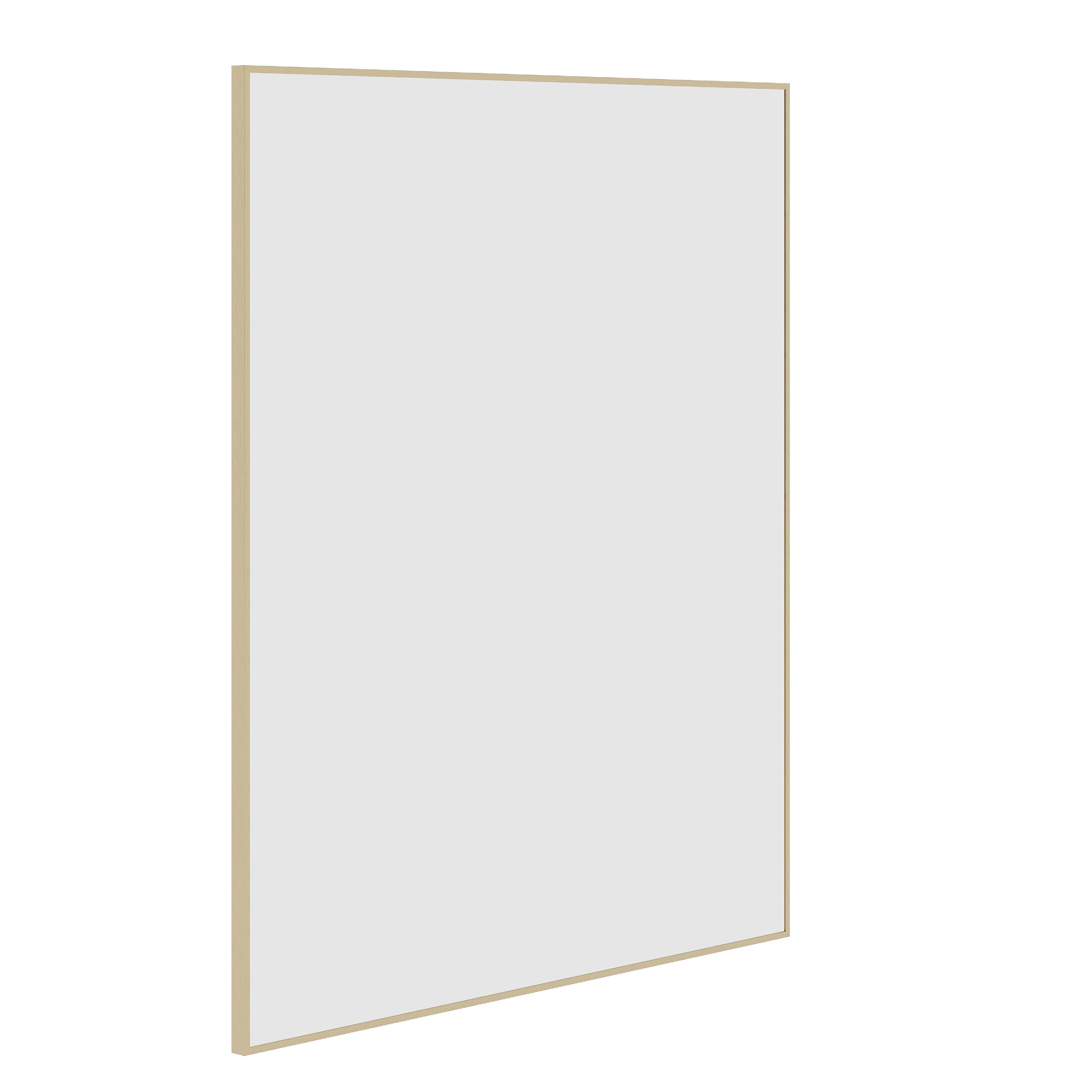 Carson Rectangle Gold Framed Mirror - 900X750Mm