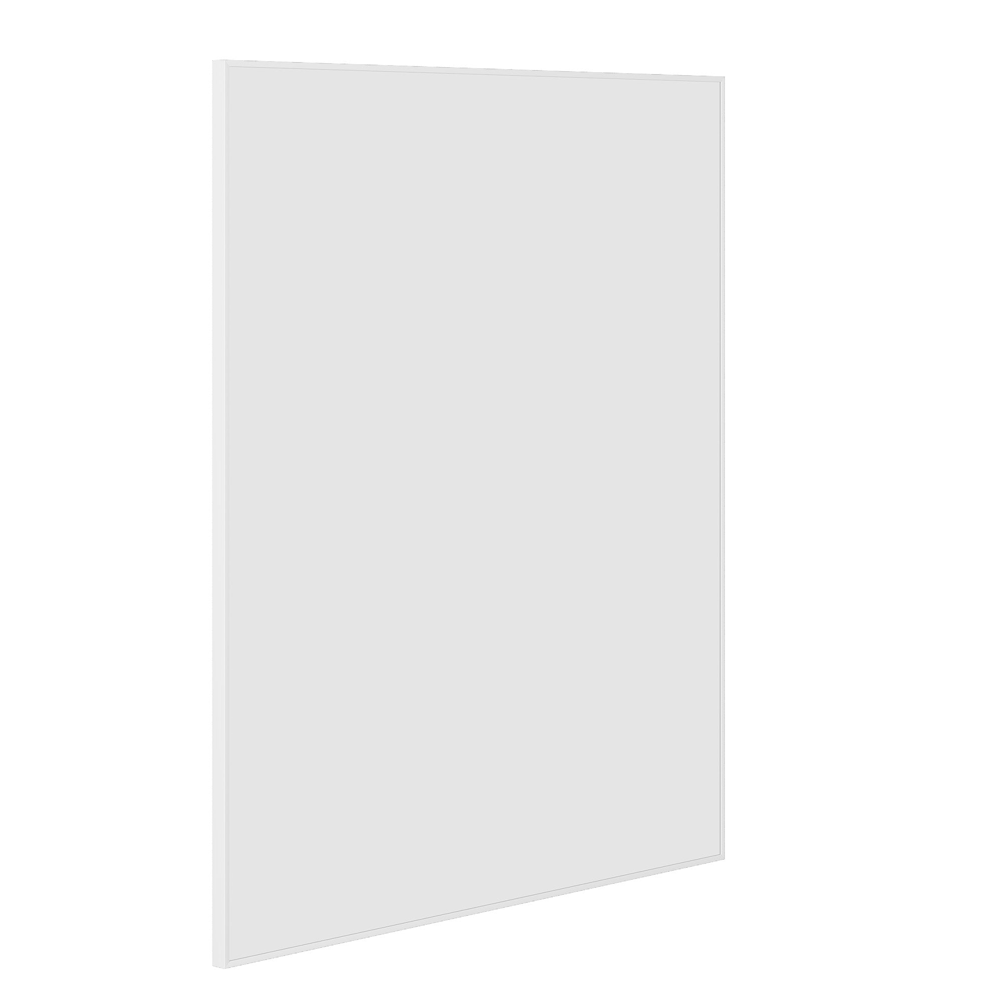 Carson Rectangle White Framed Mirror - 900X750Mm