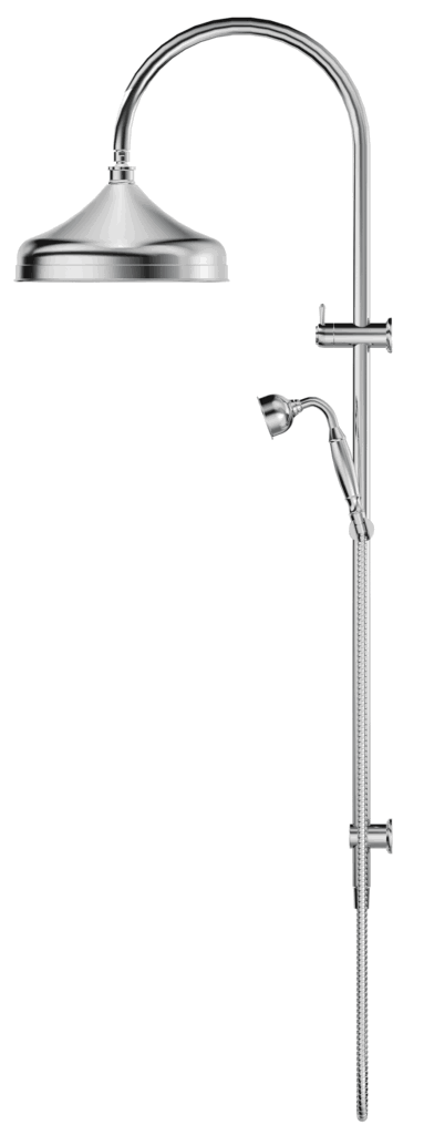 Mica Heritage Dual Shower Rail