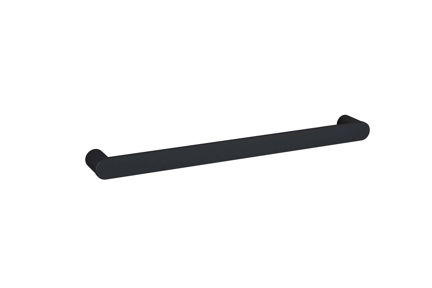 Thermorail Flat Pill Single Rail 632X40X70Mm 16Watts - Matt Black - Includes Transformer