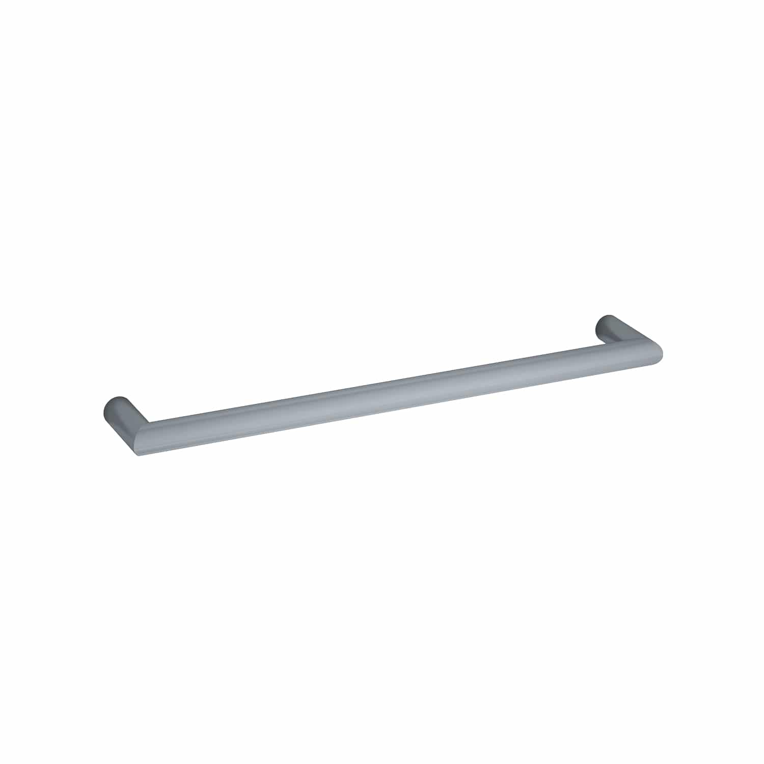 Thermorail Round Single Rail 632X32X100Mm 18Watts - Gun Metal - Includes Transformer