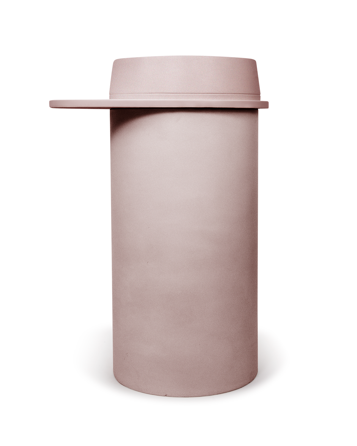Cylinder - funl basin -Blush Pink
