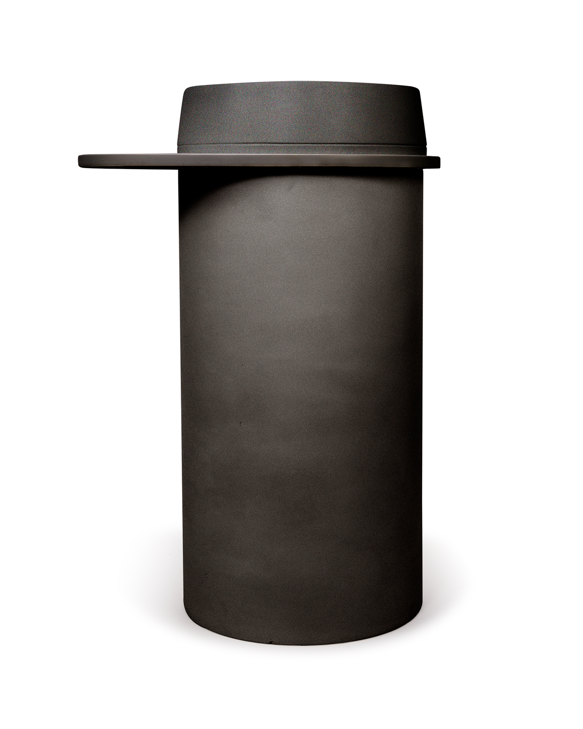 Cylinder - funl basin - Charcoal