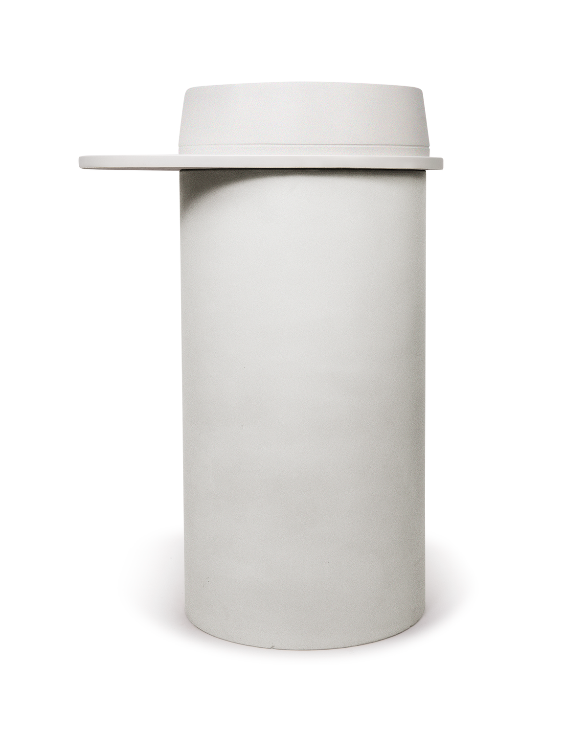 Cylinder - funl basin - Ivory