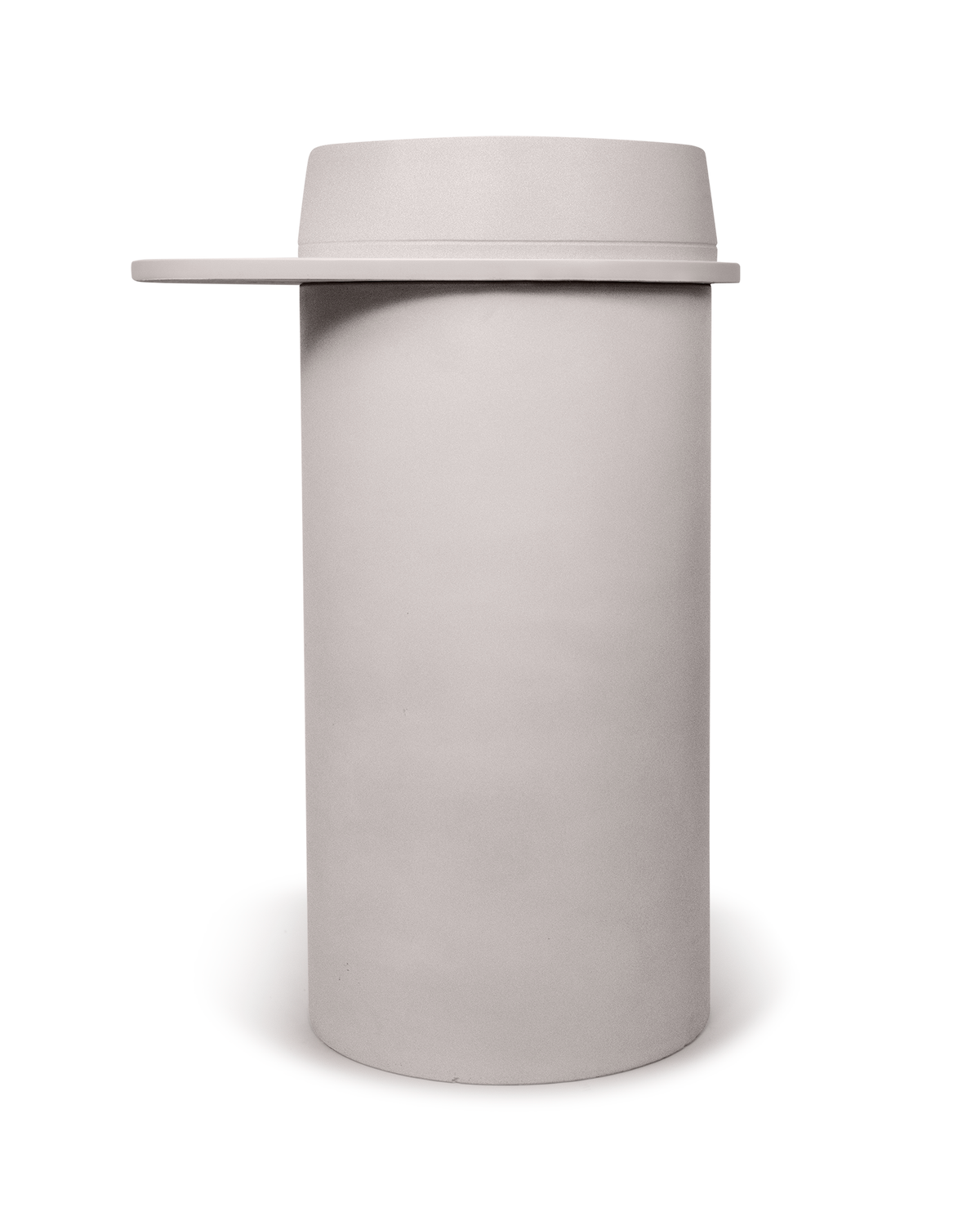 Cylinder - funl basin -Morning mist