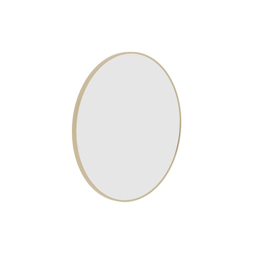 Georgia Round Gold Framed Mirror - 600Mmø