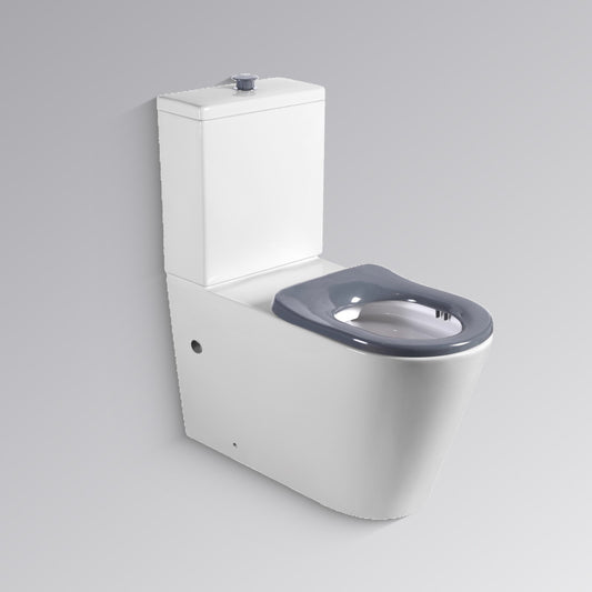 HESTON Rimless Disabled Back to Wall Toilet Suite