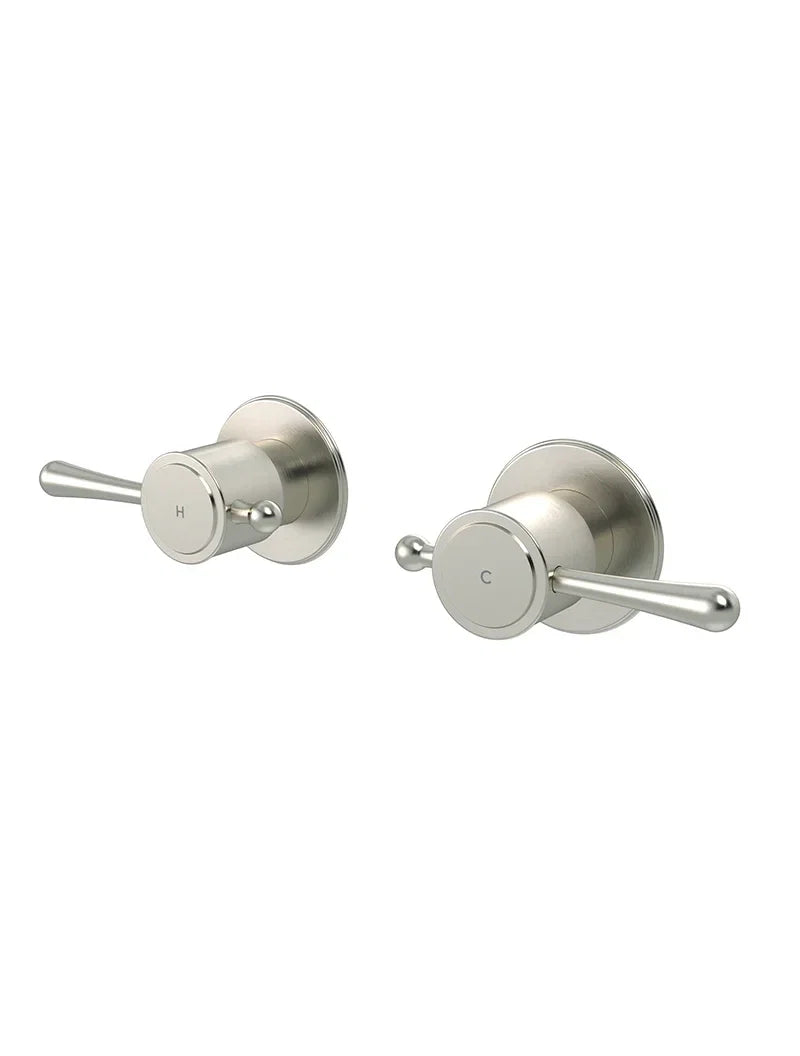 Harrington Quarter Turn Wall Tap Set