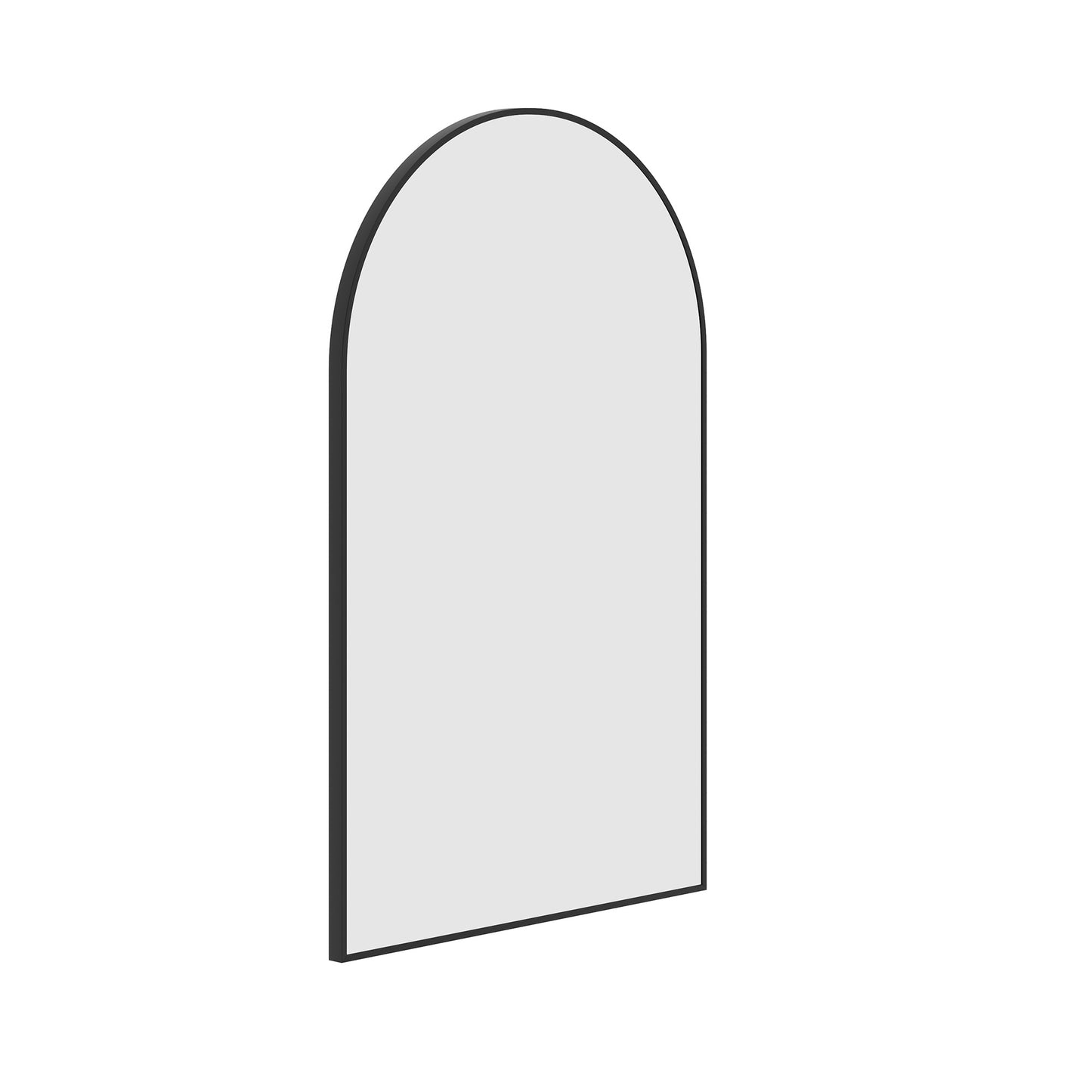 Juno Arch Black Framed Mirror - 500X800Mm