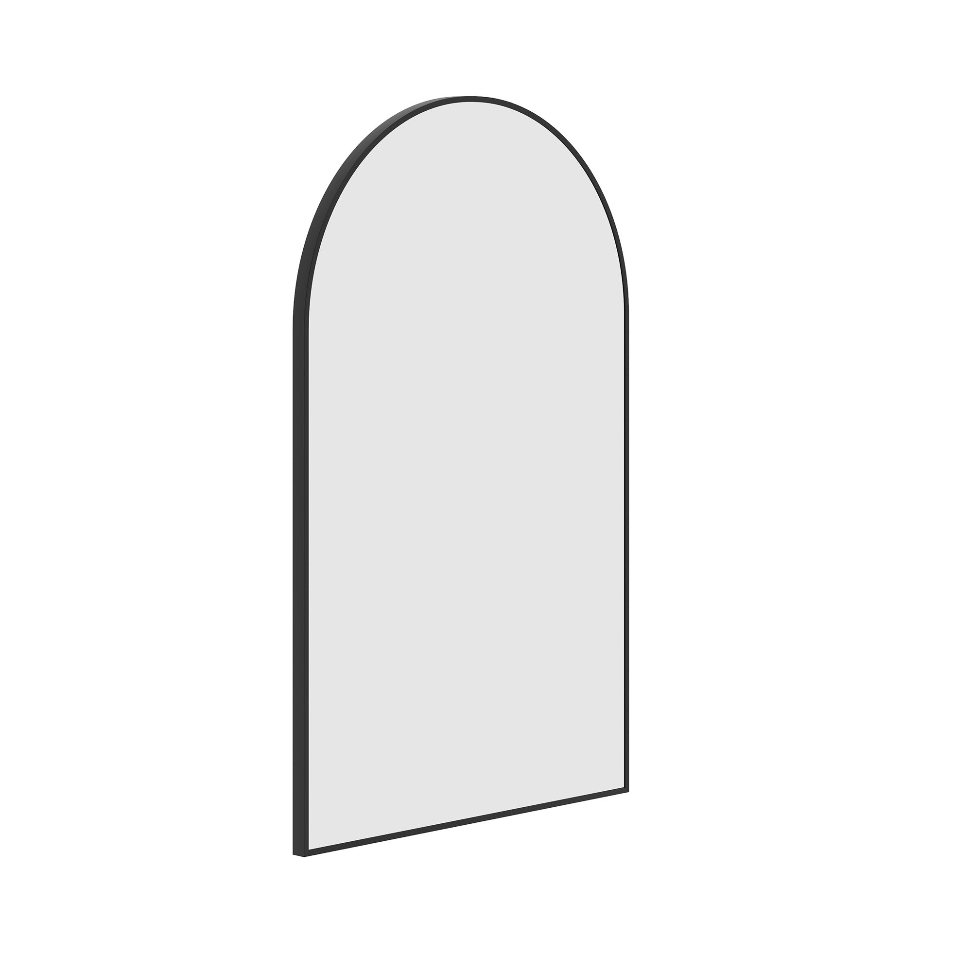 Juno Arch Black Framed Mirror - 500X800Mm