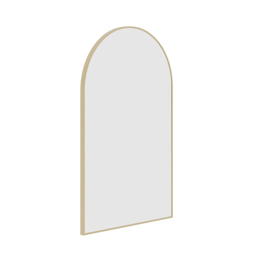 Juno Arch Gold Framed Mirror - 500X800Mm