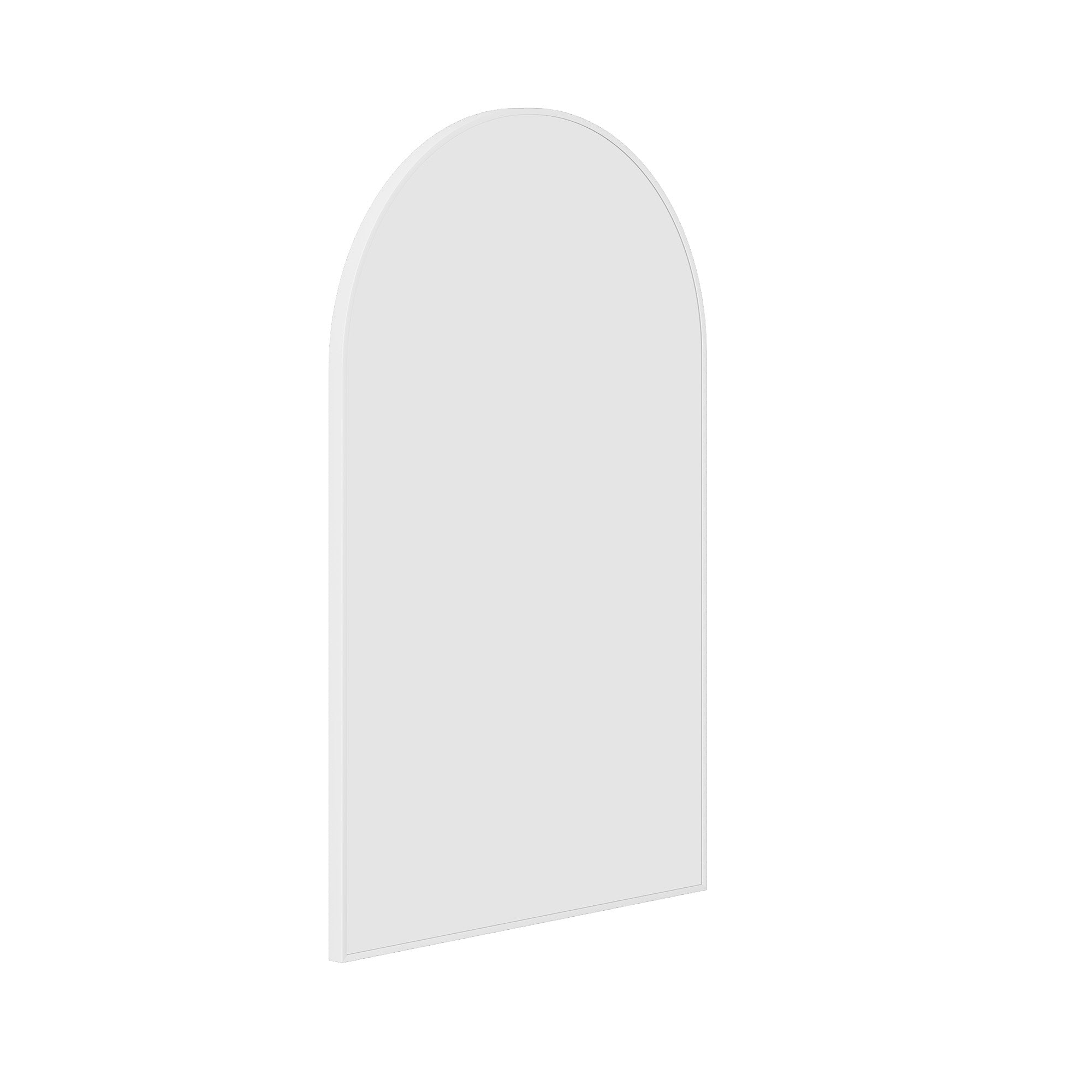 Juno Arch White Framed Mirror - 500X800Mm