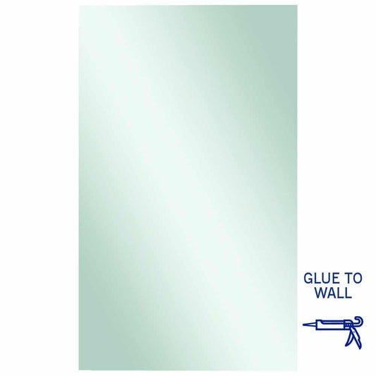 Jackson Rectangle Polished Edge Mirror - 1500X900Mm Glue-To-Wall