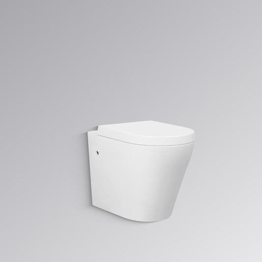 KOVA Rimless Wall Faced Toilet Slim Seat