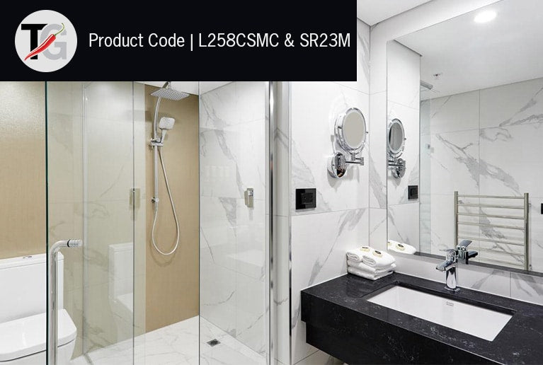 Thermorail Straight/Round 530x700x122mm 76Watts 8 Bars