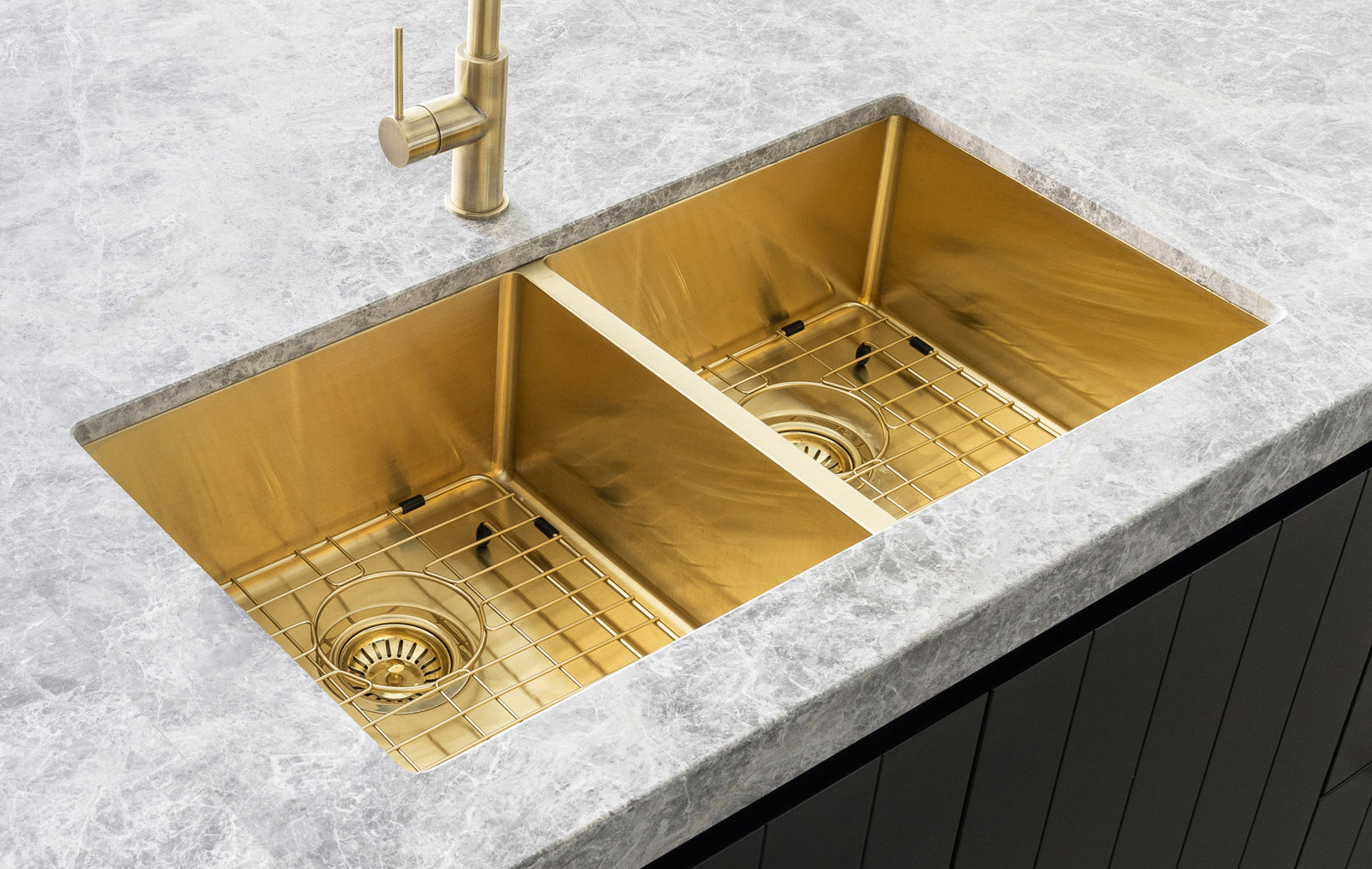Lavello Protection Grid for MKSP-S450450 - PVD Brushed Bronze Gold