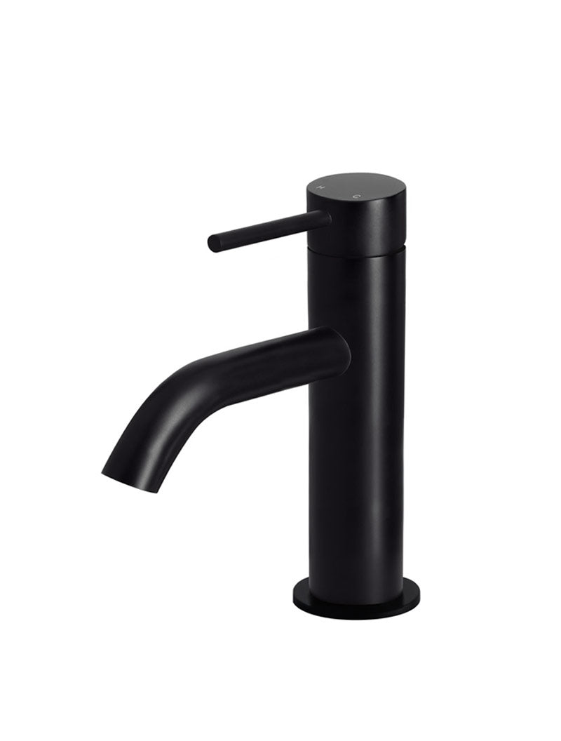 Piccola Basin Mixer Tap - Matte Black