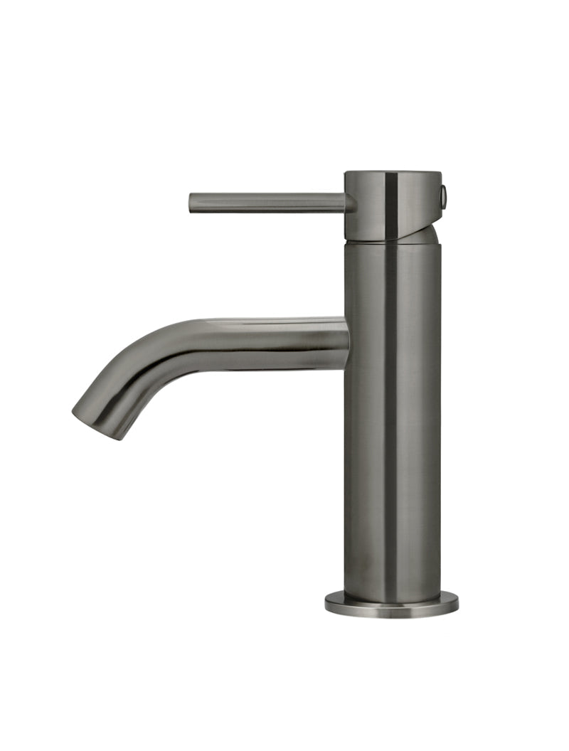 Piccola Basin Mixer Tap - Shadow Gunmetal