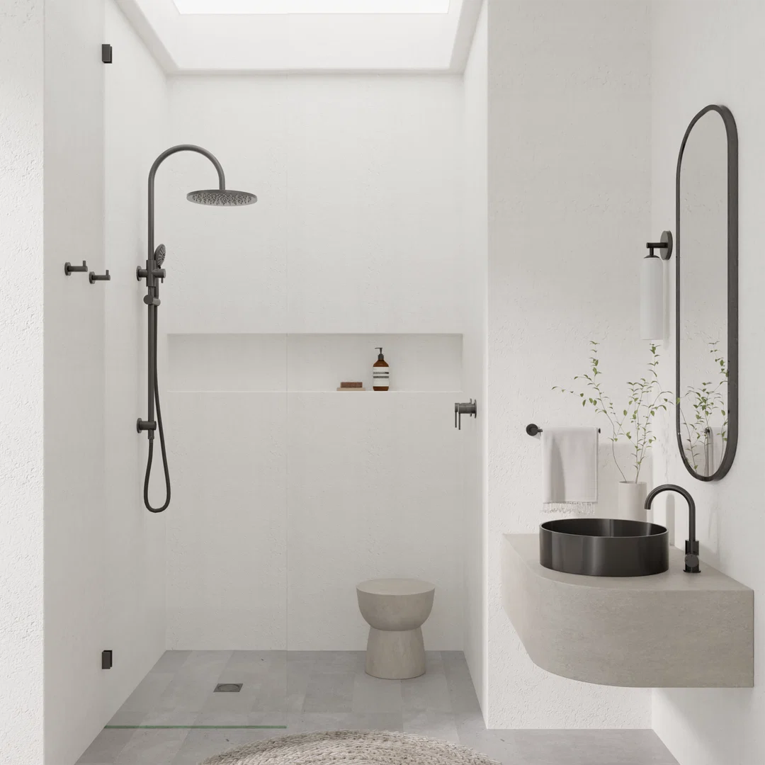 Meir Round Gooseneck Basin Mixer