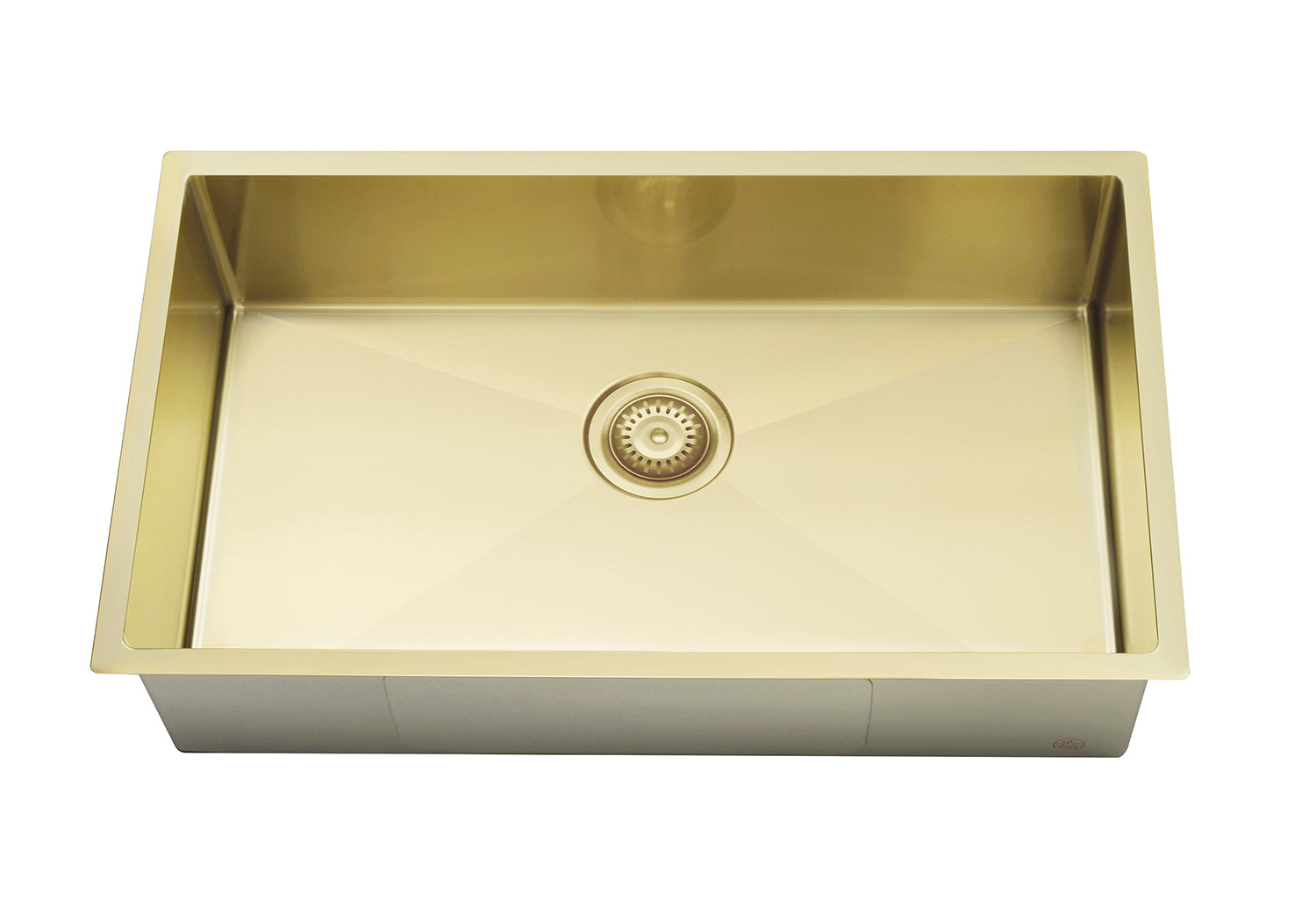 Lavello Kitchen Sink - Single Bowl 760 x 440 - PVD Brushed Bronze Gold