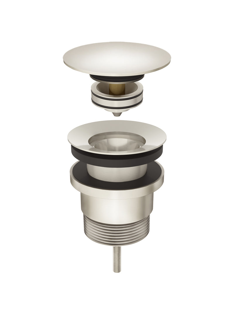 Universal all-in-one Pop Up Waste - Basin & Bath - PVD Brushed Nickel