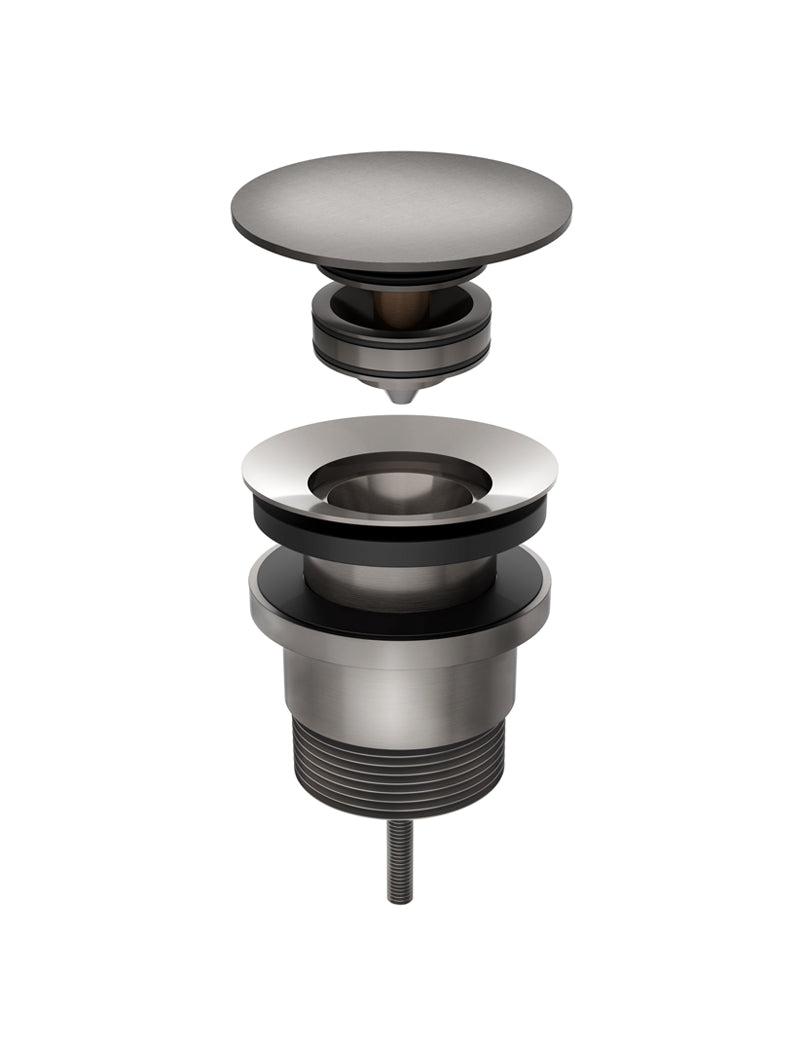 Universal all-in-one Pop Up Waste - Basin & Bath - Shadow Gunmetal