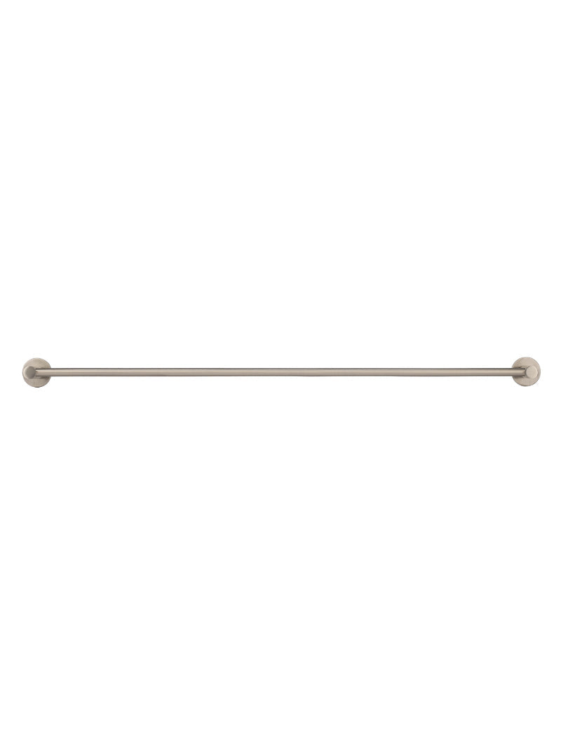 Round Double Towel Rail 900mm - Champagne