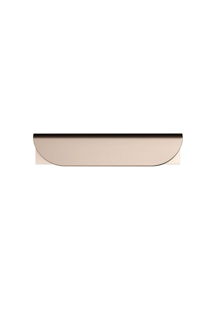 Öppen T-Pull Cabinet Handle Edge-Pull 75mm Cabinet Handle (Brushed) - PVD Champagne