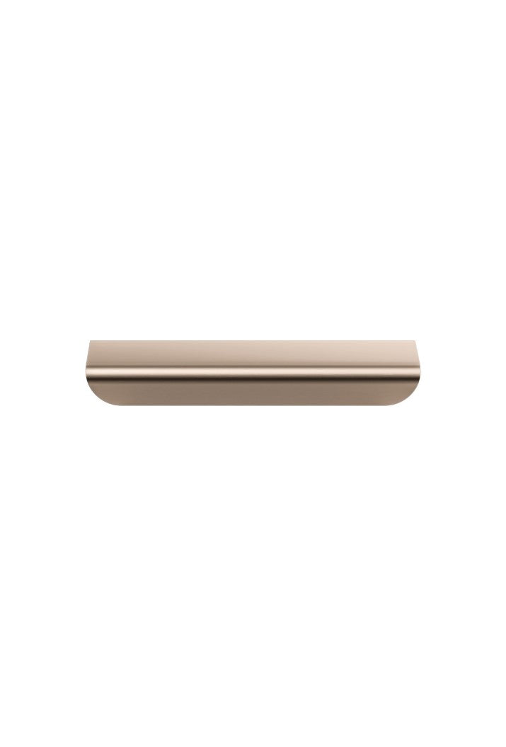 Öppen Edge-Pull 150mm Cabinet Handle (Brushed) - PVD Champagne