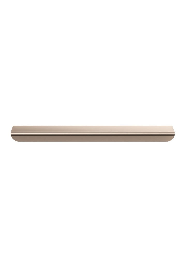 Öppen Edge-Pull 300mm Cabinet Handle (Brushed) - PVD Champagne
