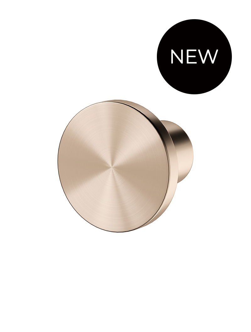 Öppen Knob Cabinet Handle (Brushed) - PVD Champagne