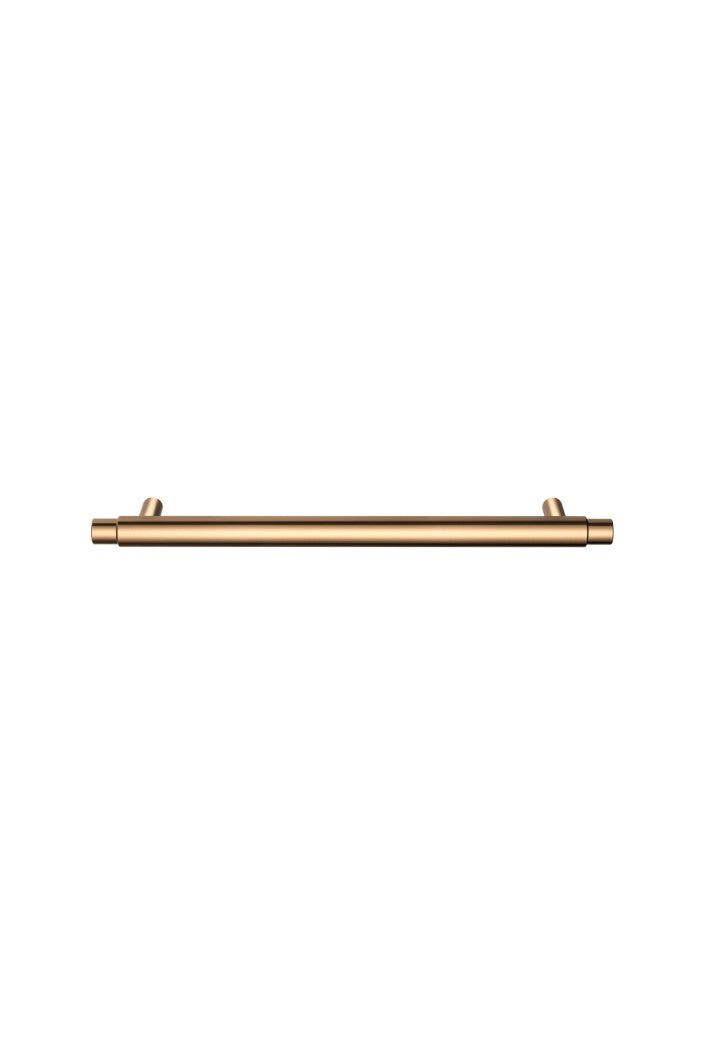 Öppen Round Pull 200mm Cabinet Handle (Brushed) - Lustre Bronze