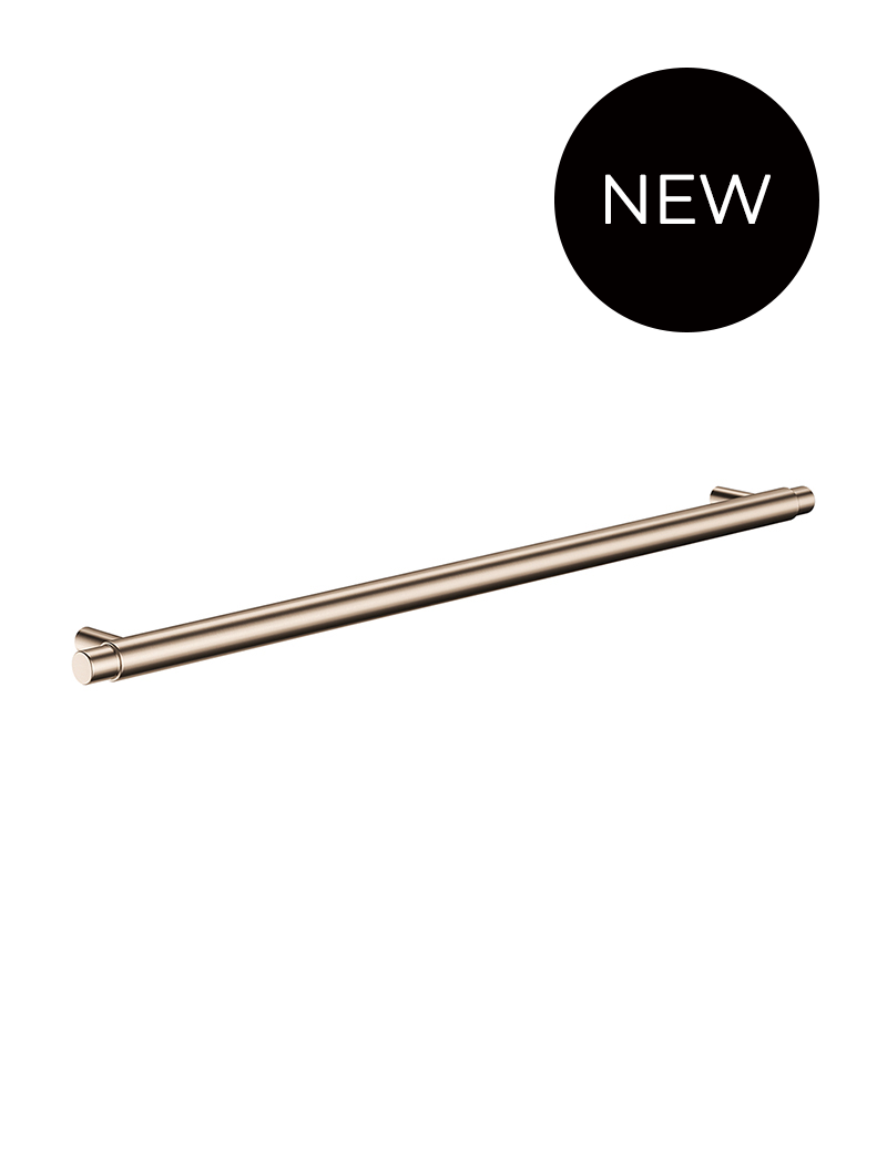 Öppen Round Pull 328mm Cabinet Handle (Brushed) - PVD Champagne