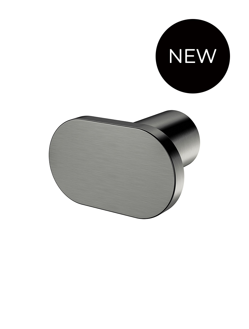Öppen T-Pull Cabinet Handle (Brushed) - Shadow Gunmetal