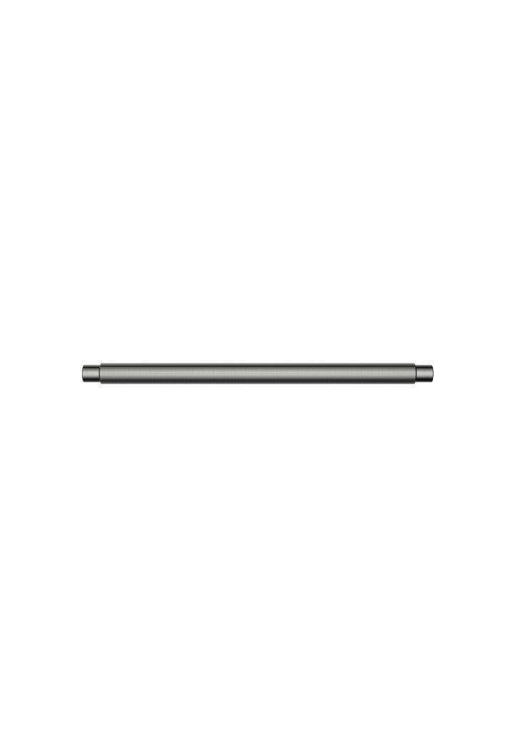 Öppen Round Pull 200mm Cabinet Handle (Linear Knurled) - Shadow Gunmetal